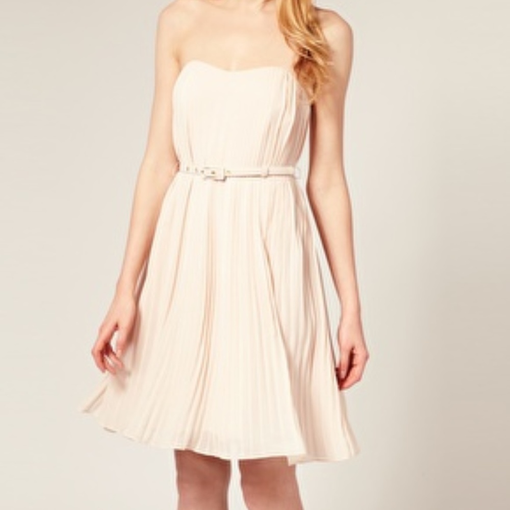 French Connection Shelby Dress in Swan --size 4
